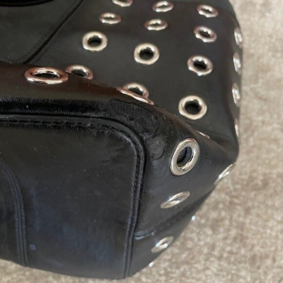 Tory Burch T-Grommet Leather Bucket Bag w Drawstring - Picture 8 of 16